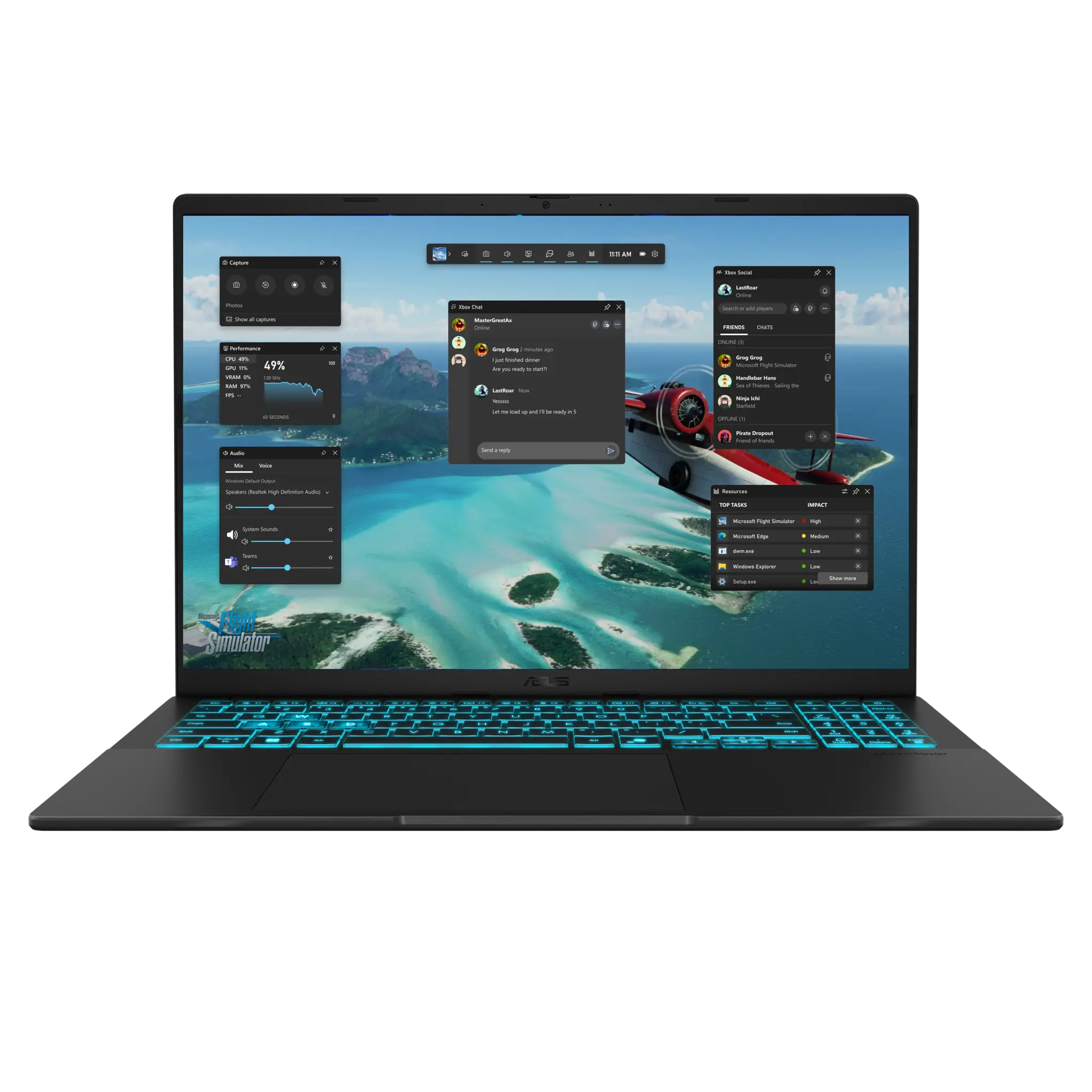  Asus Vivobook V16 (Intel Core 7 240H - NVIDIA RTX 3050 6GB)
