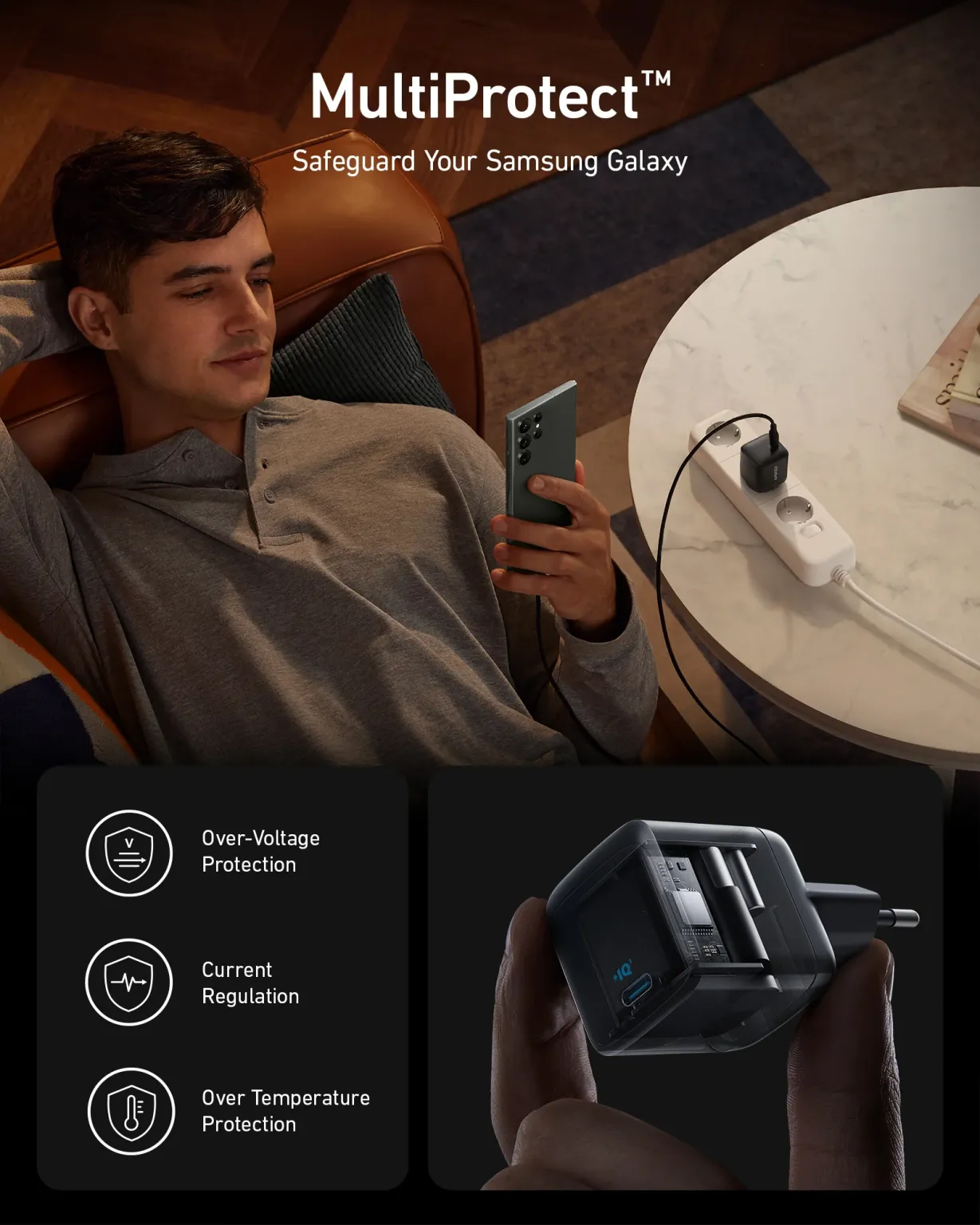  Anker Super Fast USB-C Charger 45W :Anker Ace Portable Fast Charger