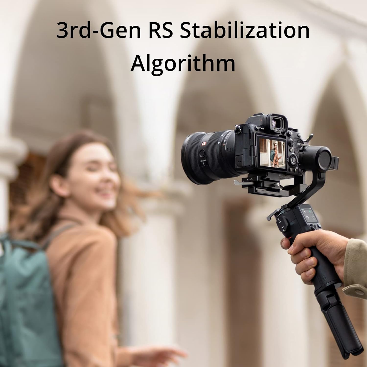  DJI RS 3 Mini - 3-Axis Mirrorless Gimbal Lightweight Stabilizer