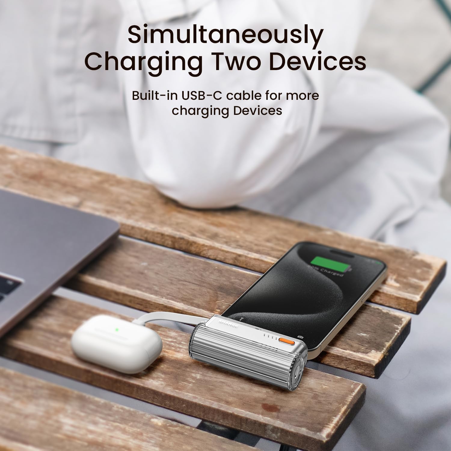  sharge Flow Mini Portable Charger